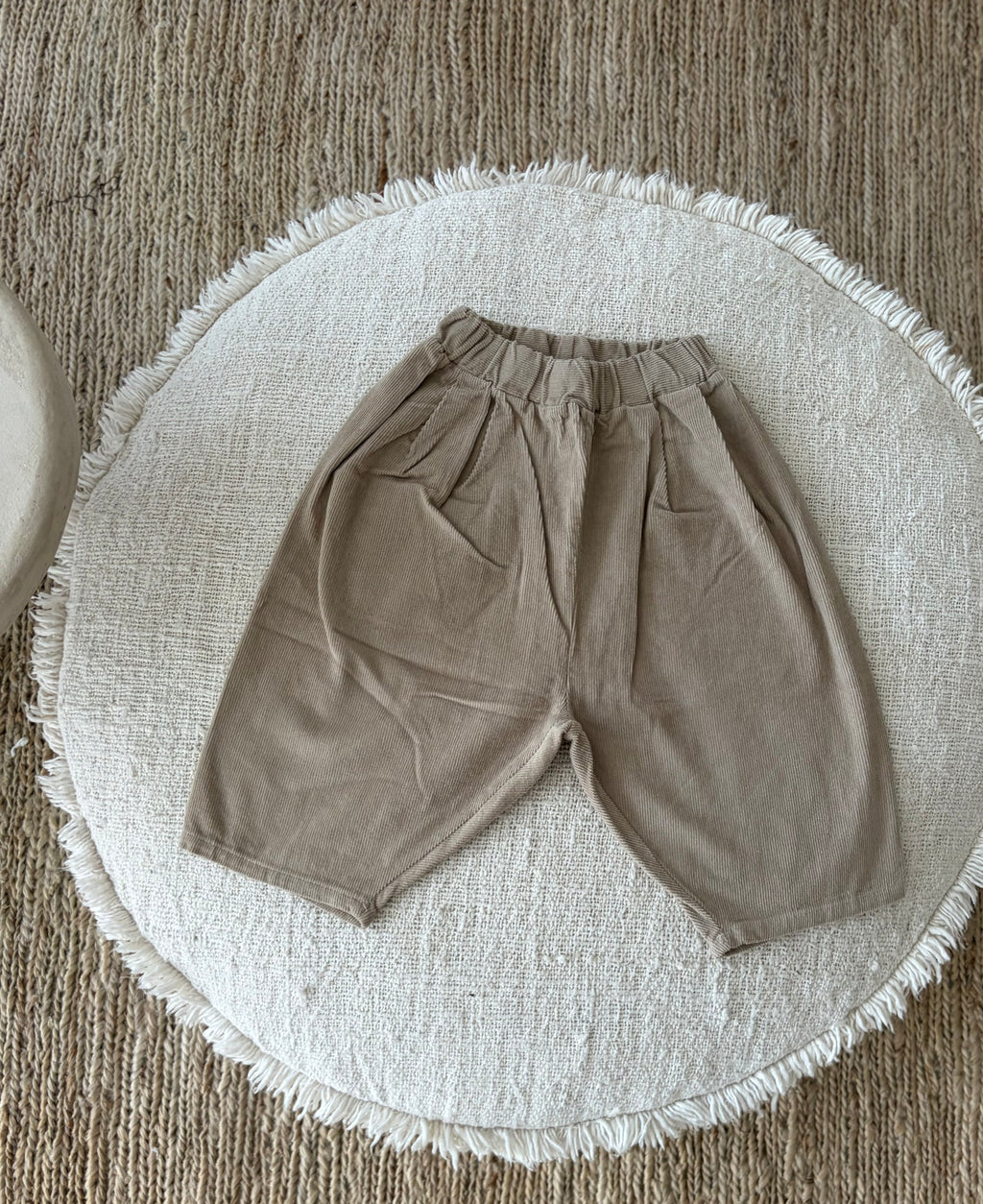 Camel corduroy broek