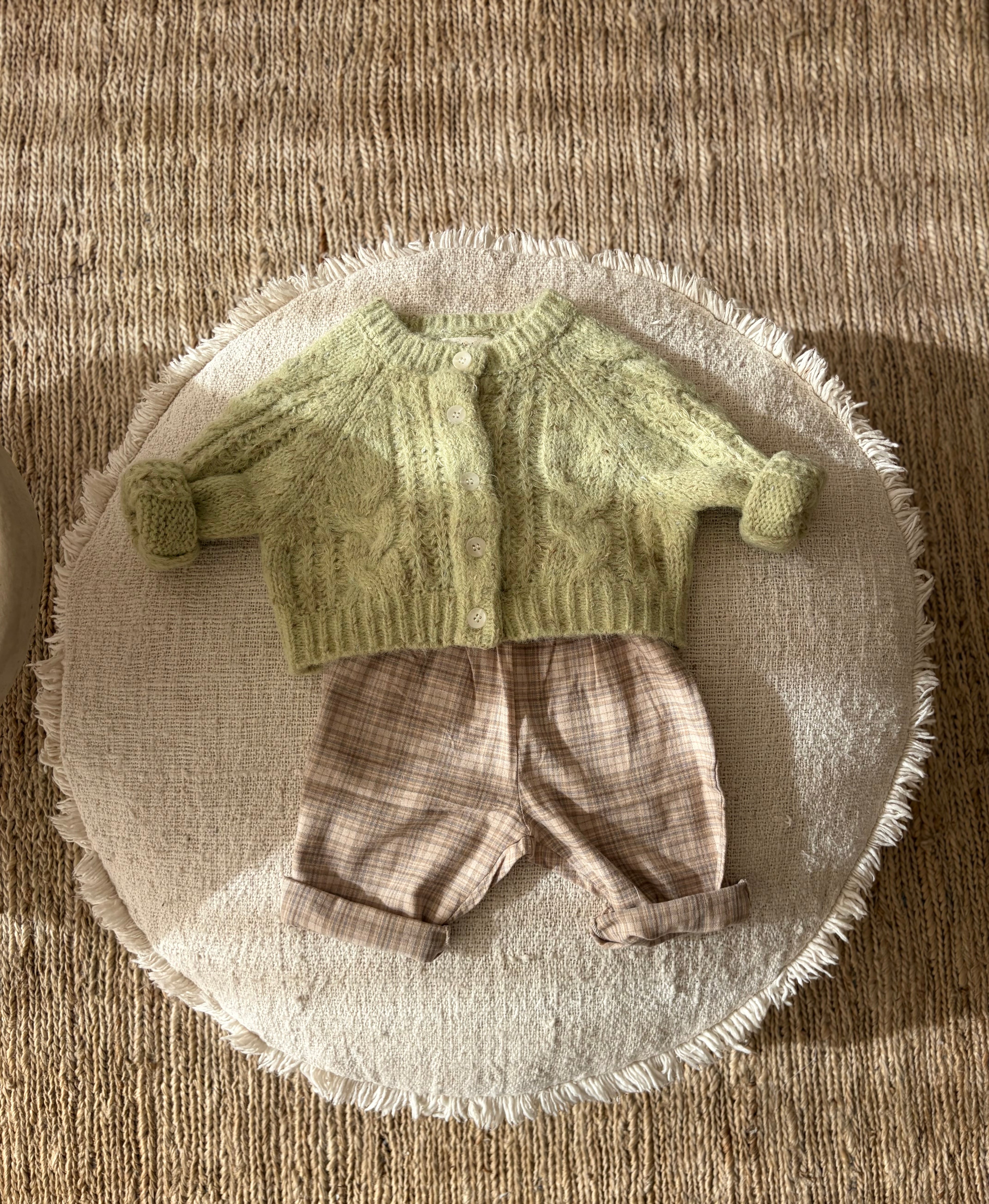 Bebe geruite broek 