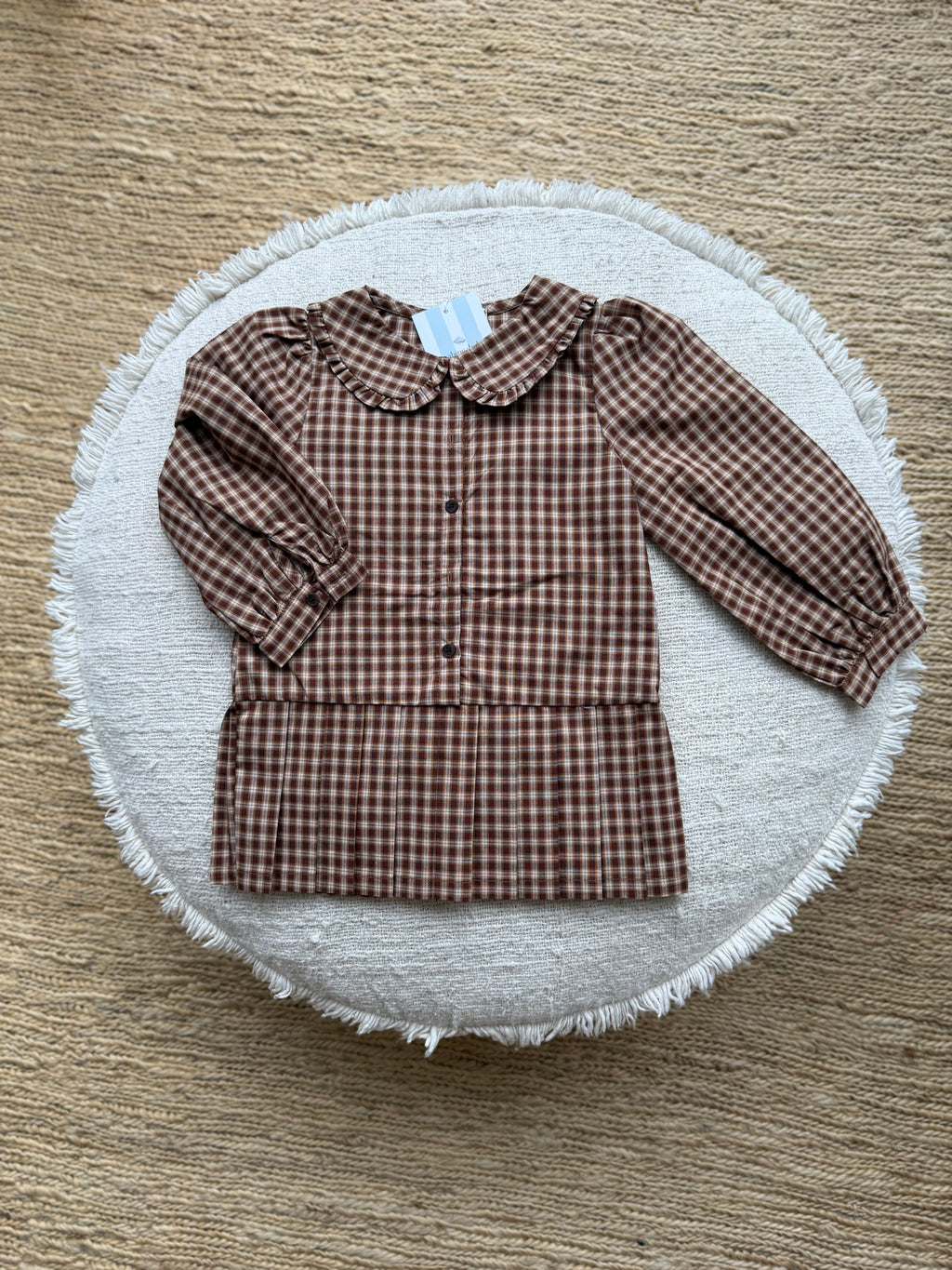 Manon check dress