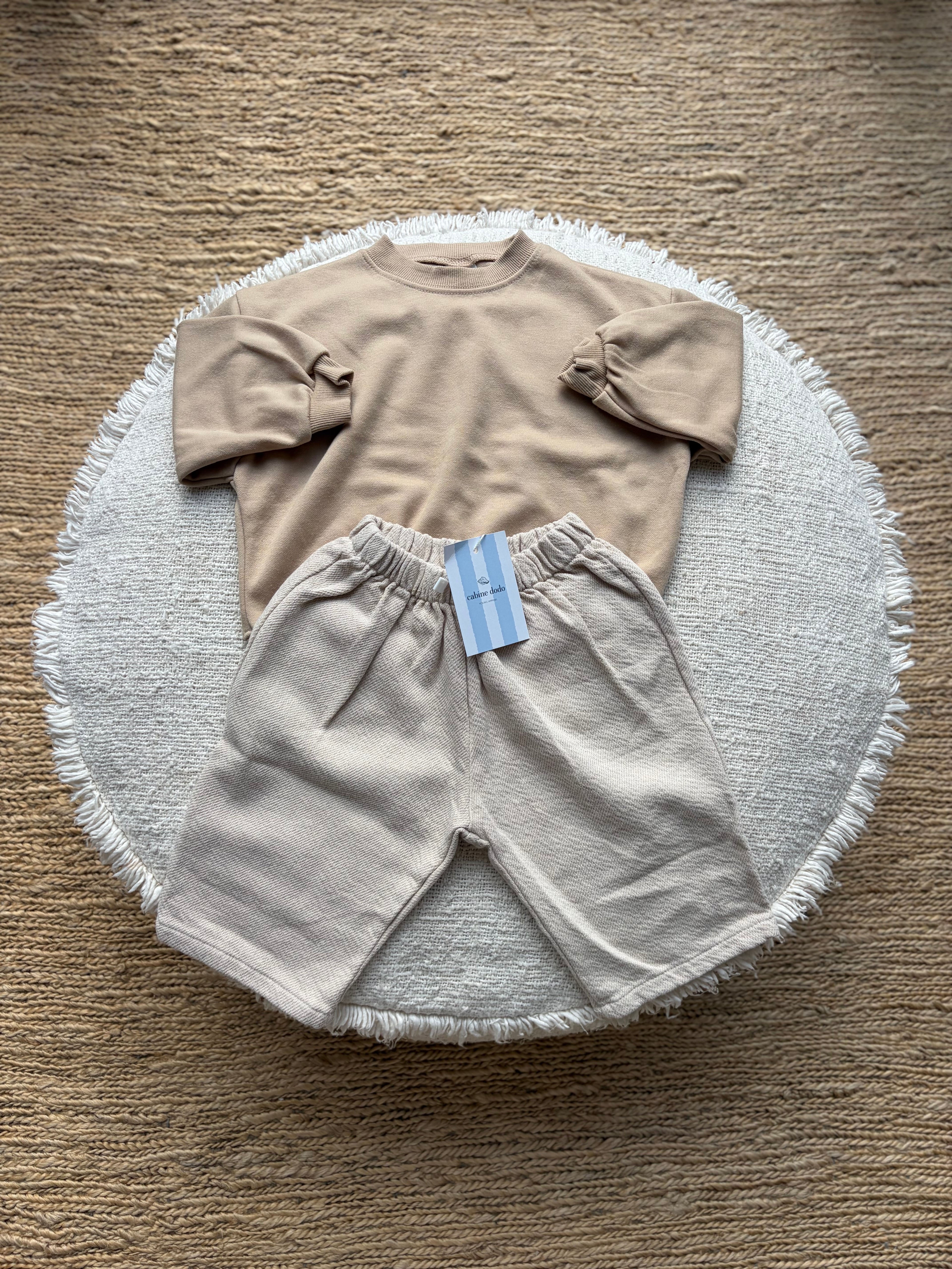 oversize sweater - beige