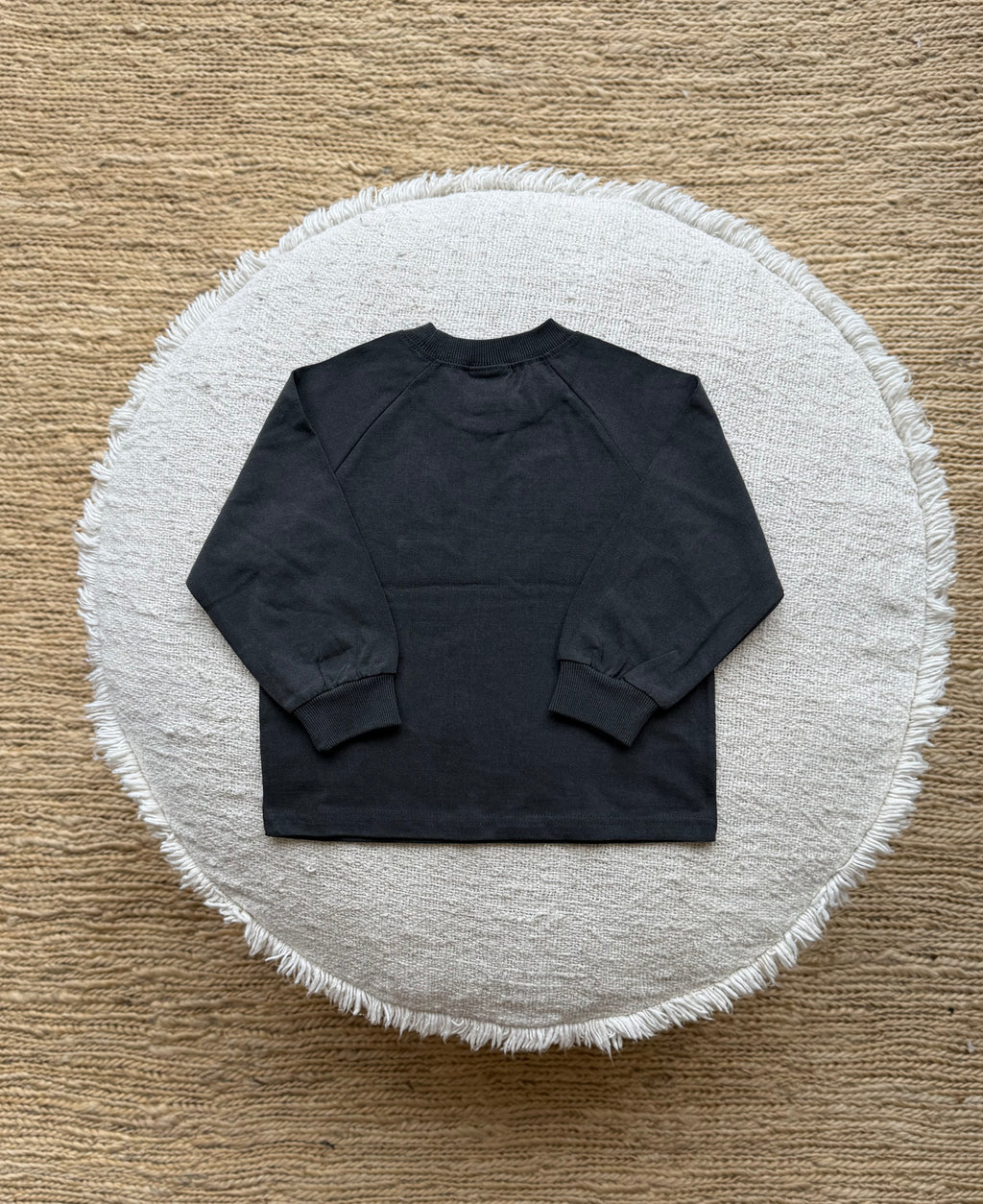 Charcoal light sweater - longsleeve