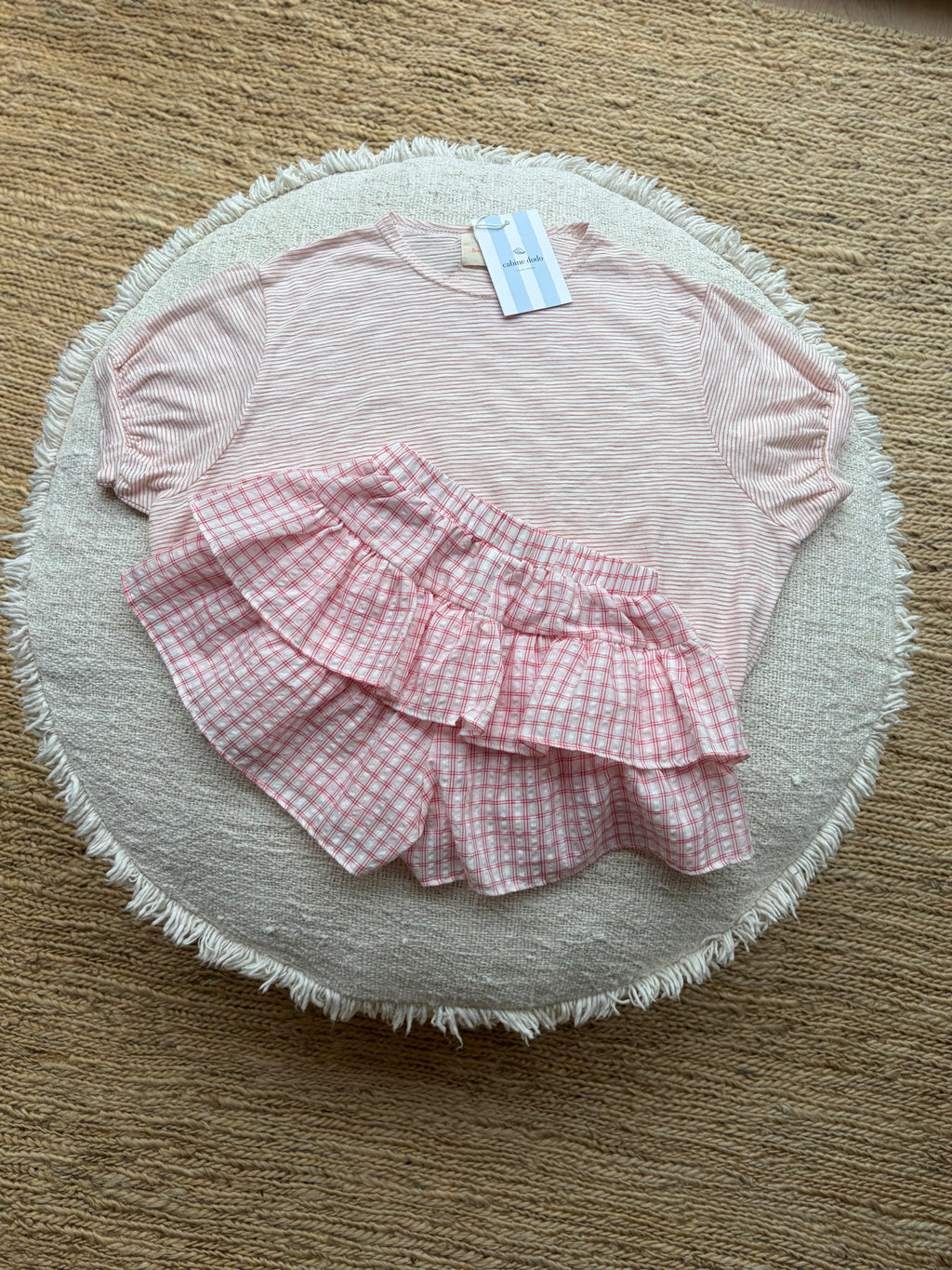 Vichy Can Can skort - roze