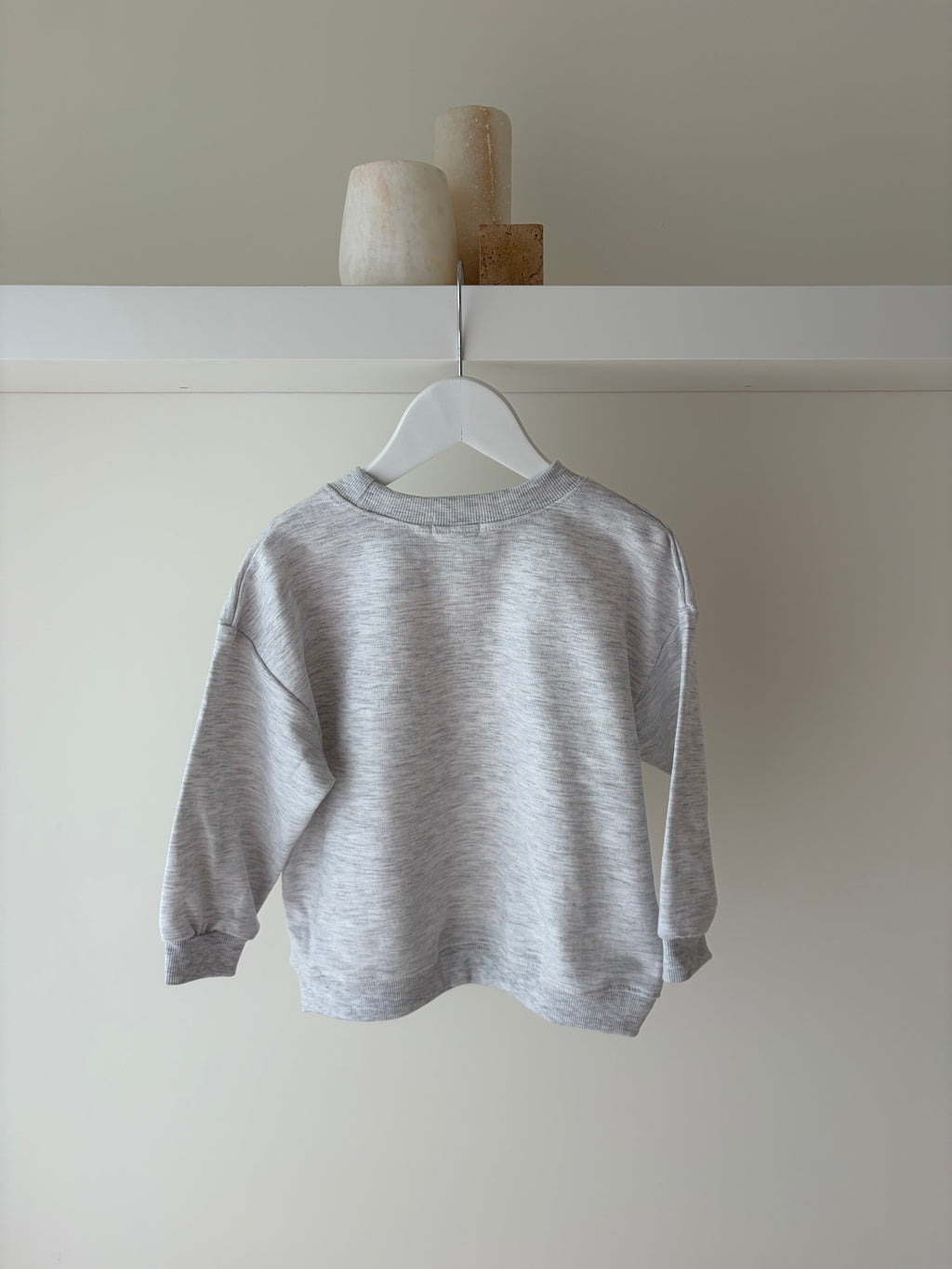Oversized sweater - grijs