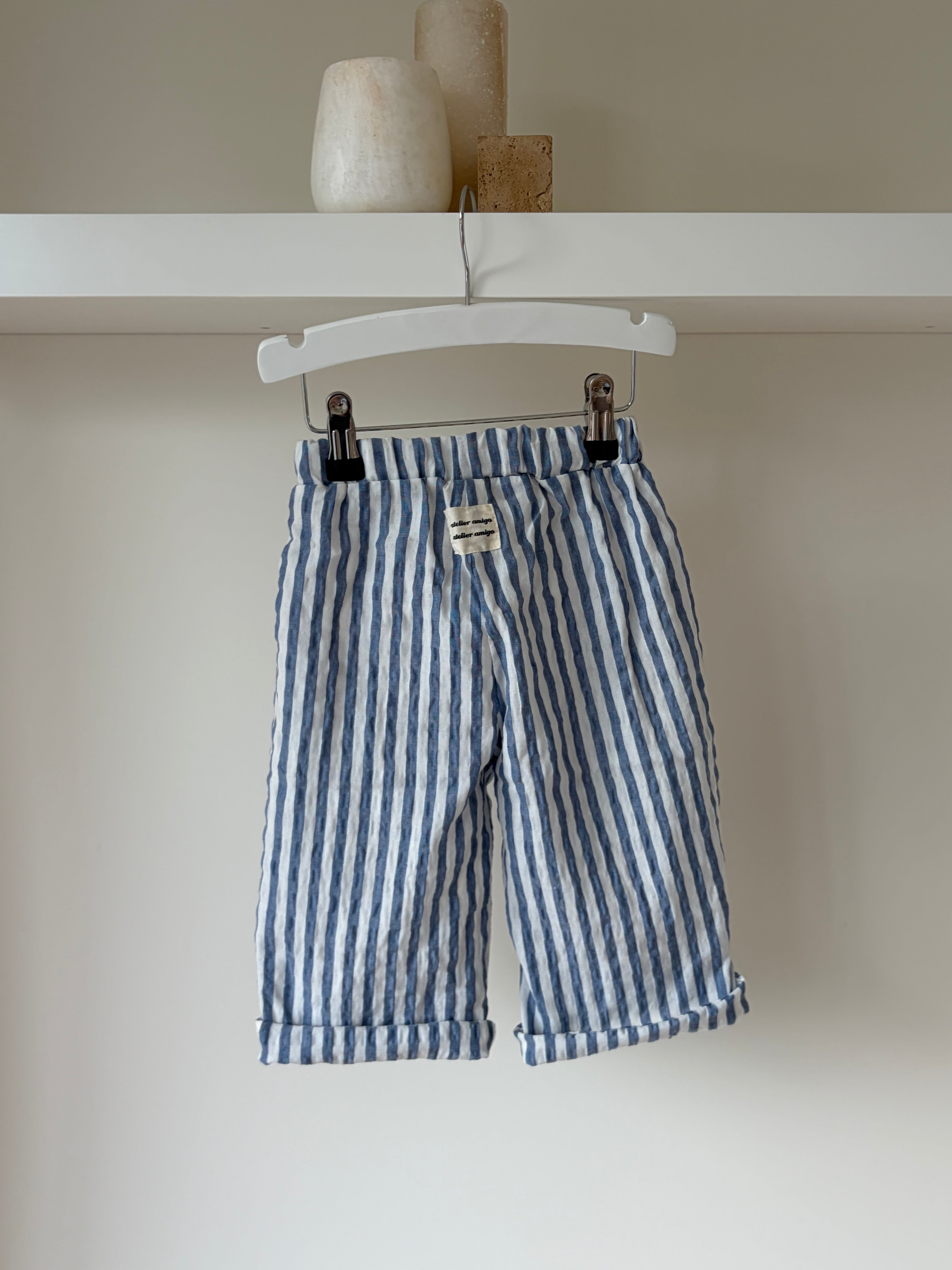 Noé baggy gestreepte broek