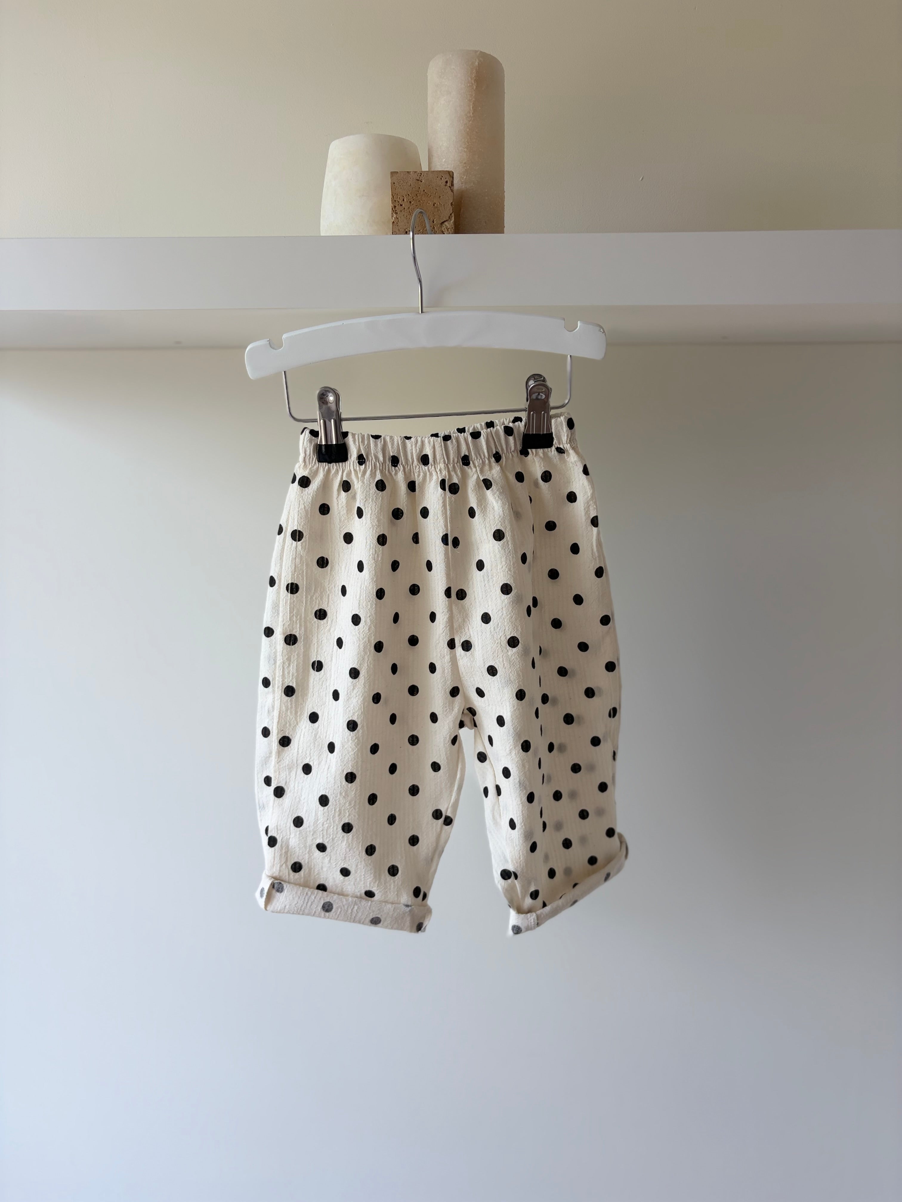 Bolletjes baby broek 
