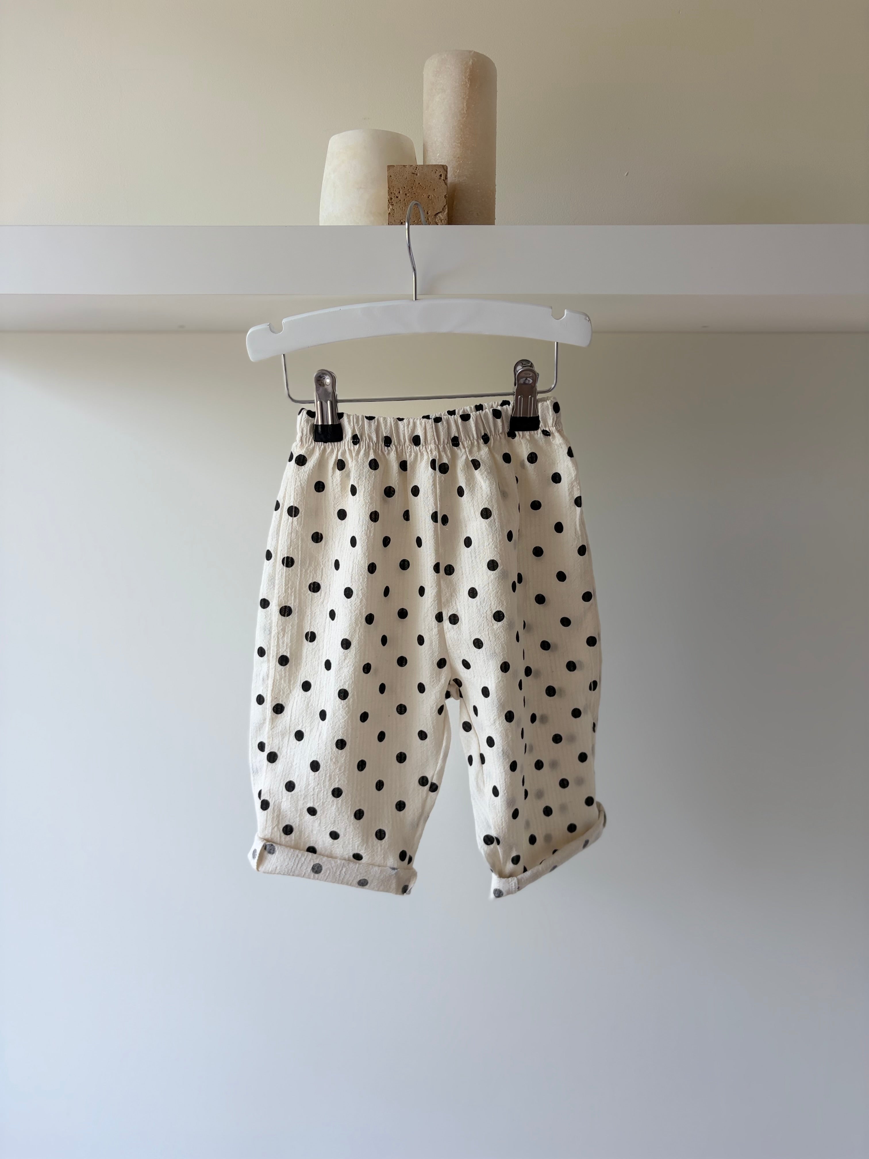 Bolletjes baby broek 