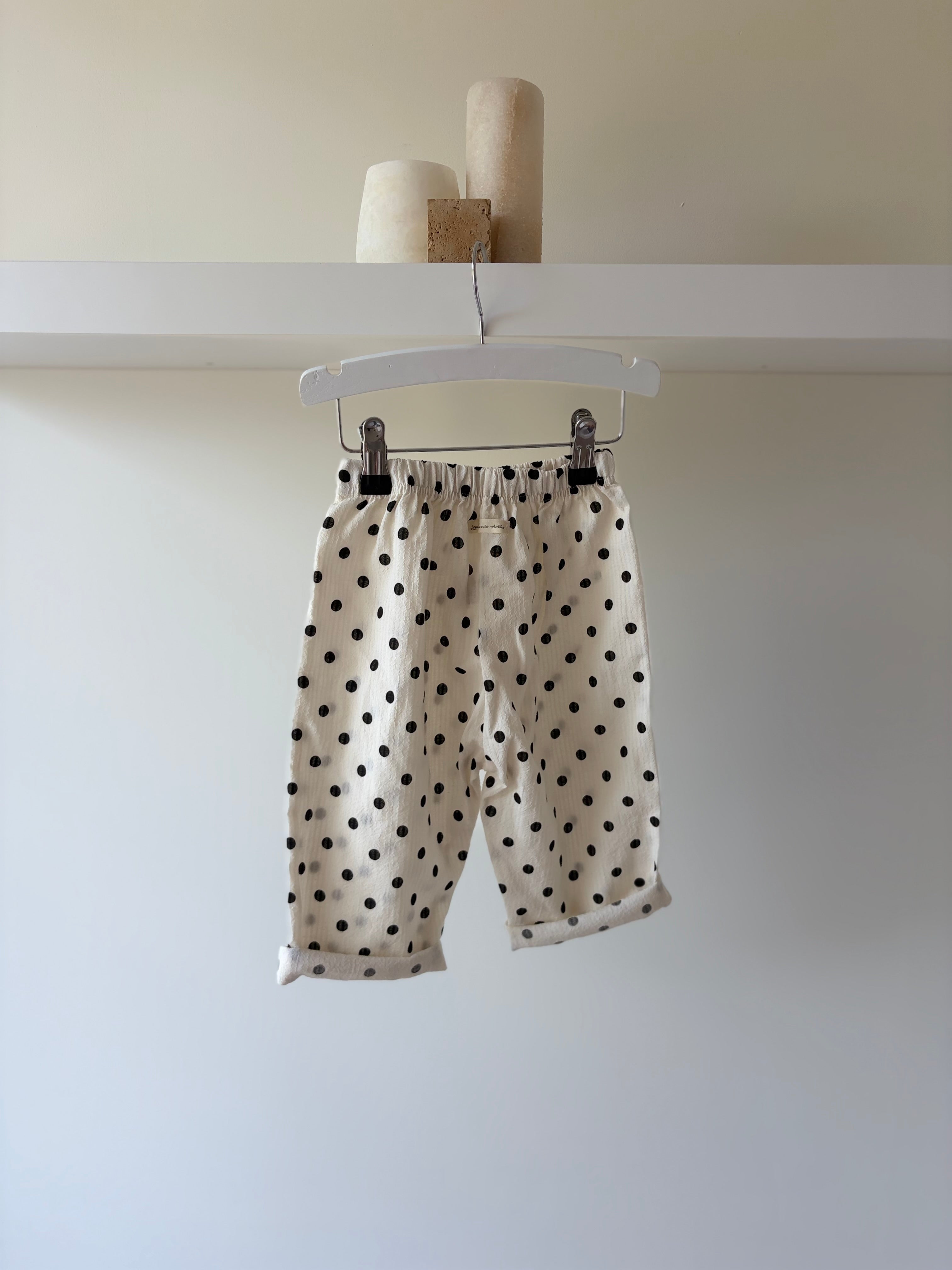 Bolletjes baby broek 