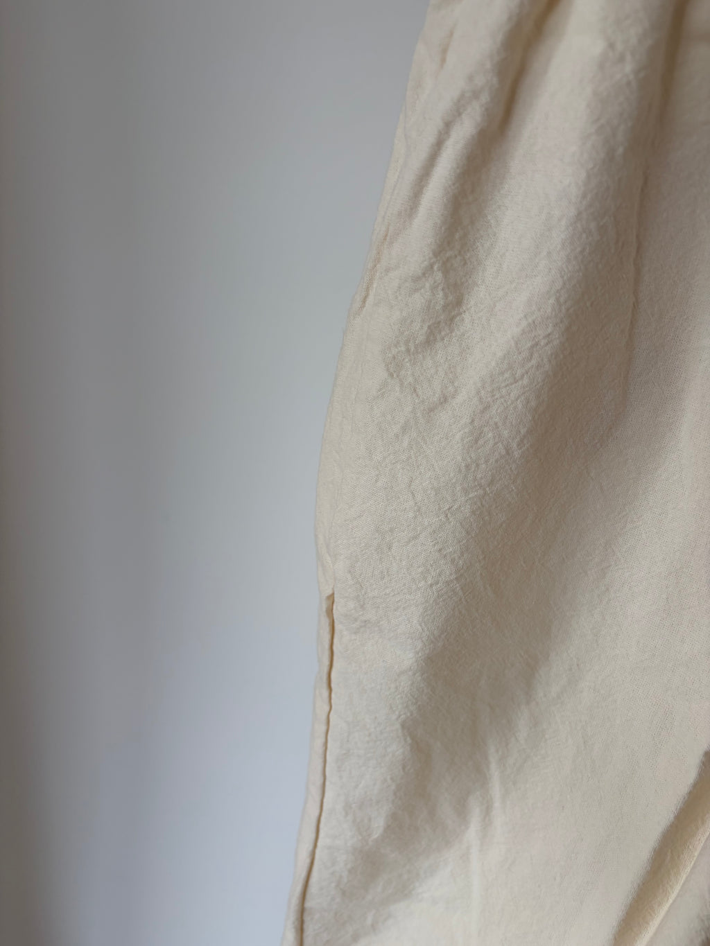 Baggy broek - zachte kleur & relaxte fit