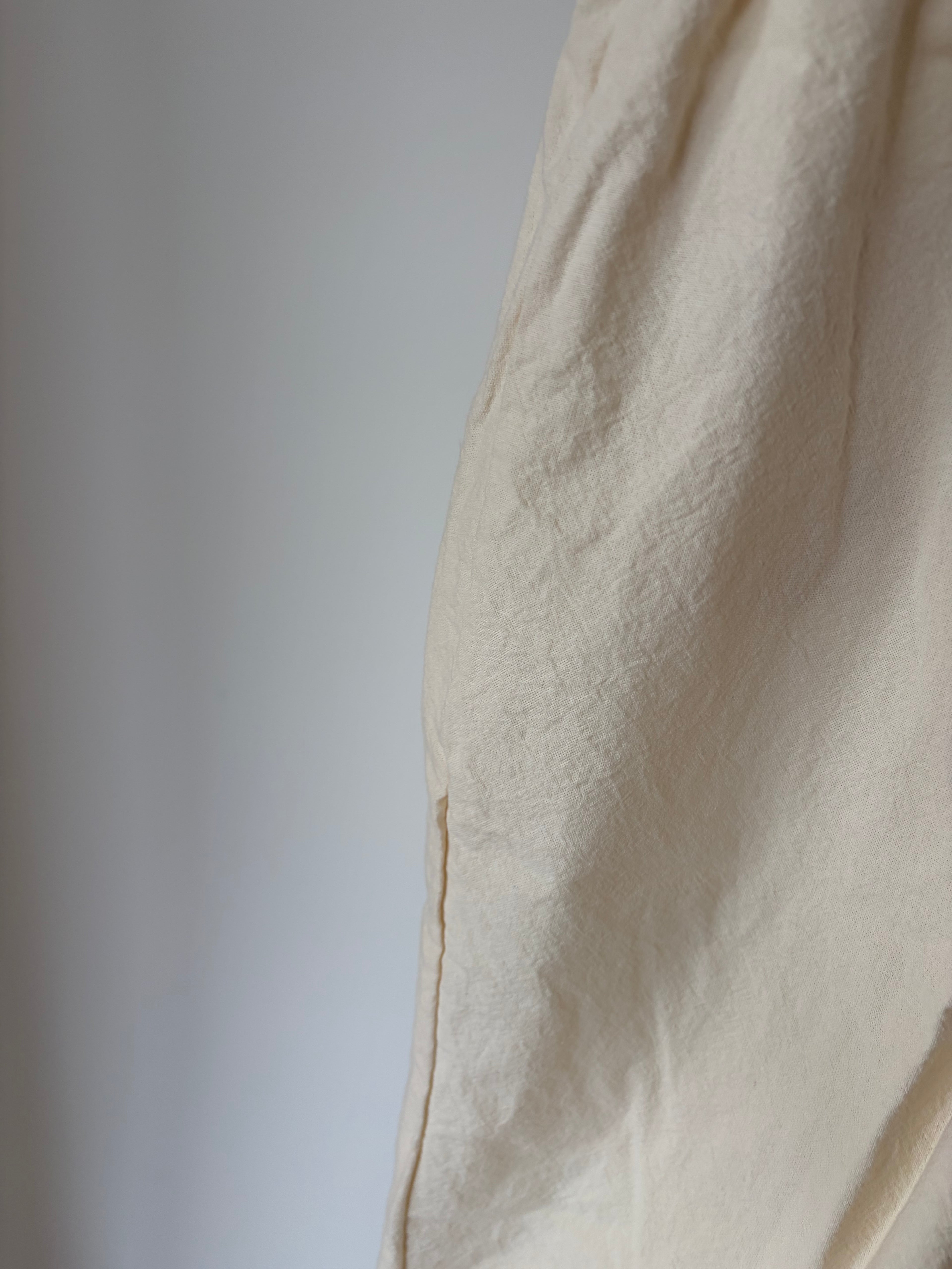 Baggy broek - zachte kleur & relaxte fit