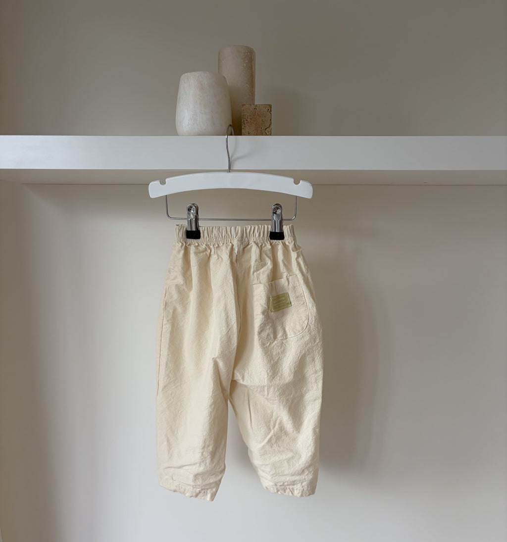 Baggy broek - zachte kleur & relaxte fit