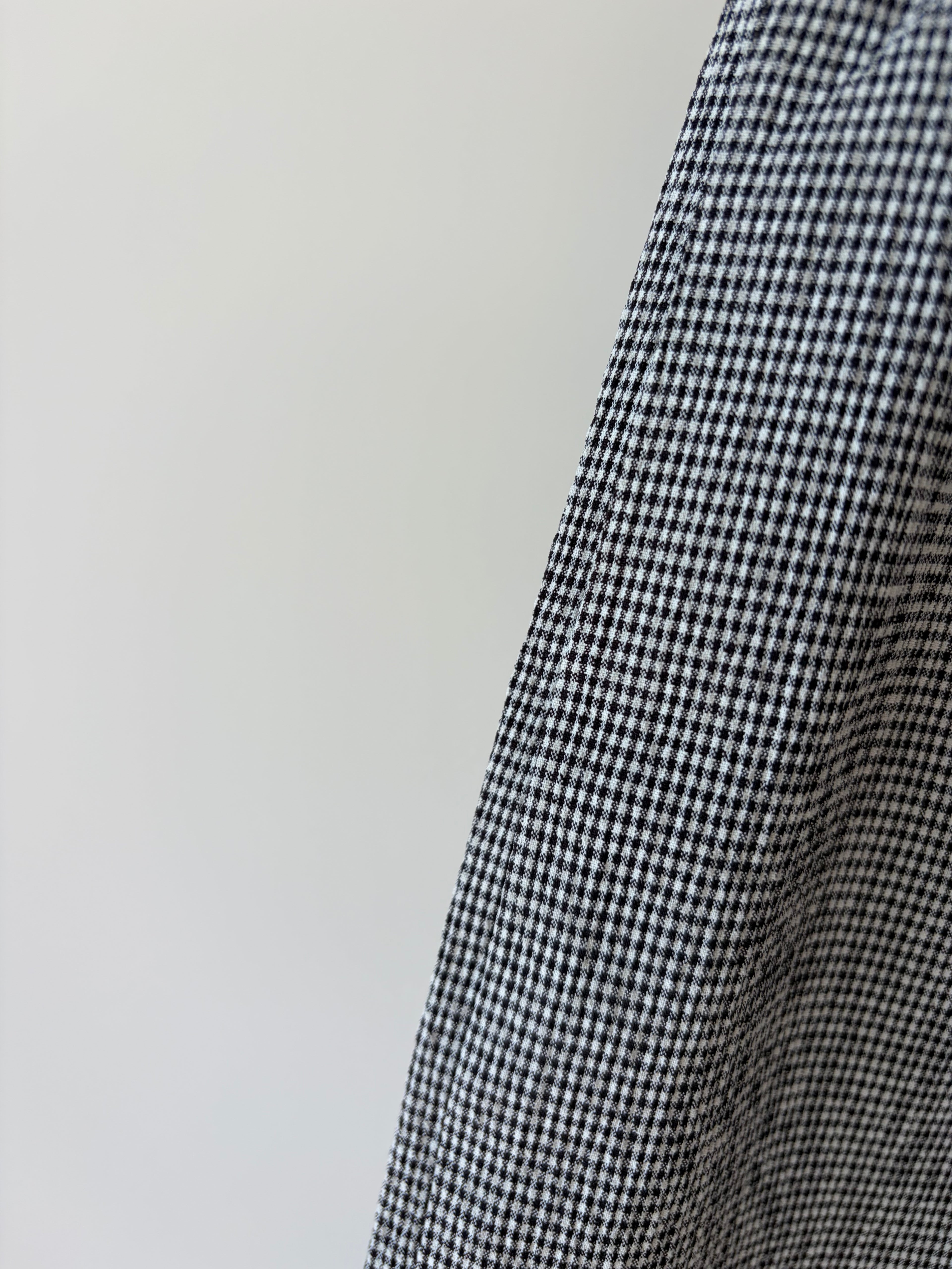 Geruite broek - zwart-wit