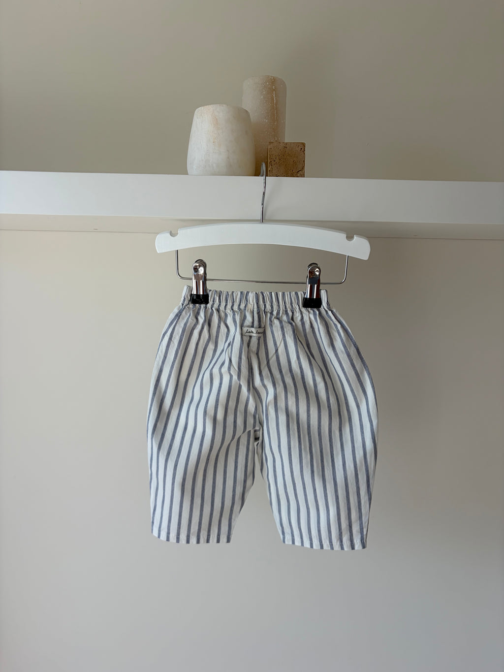 Gestreepte broek - blauw
