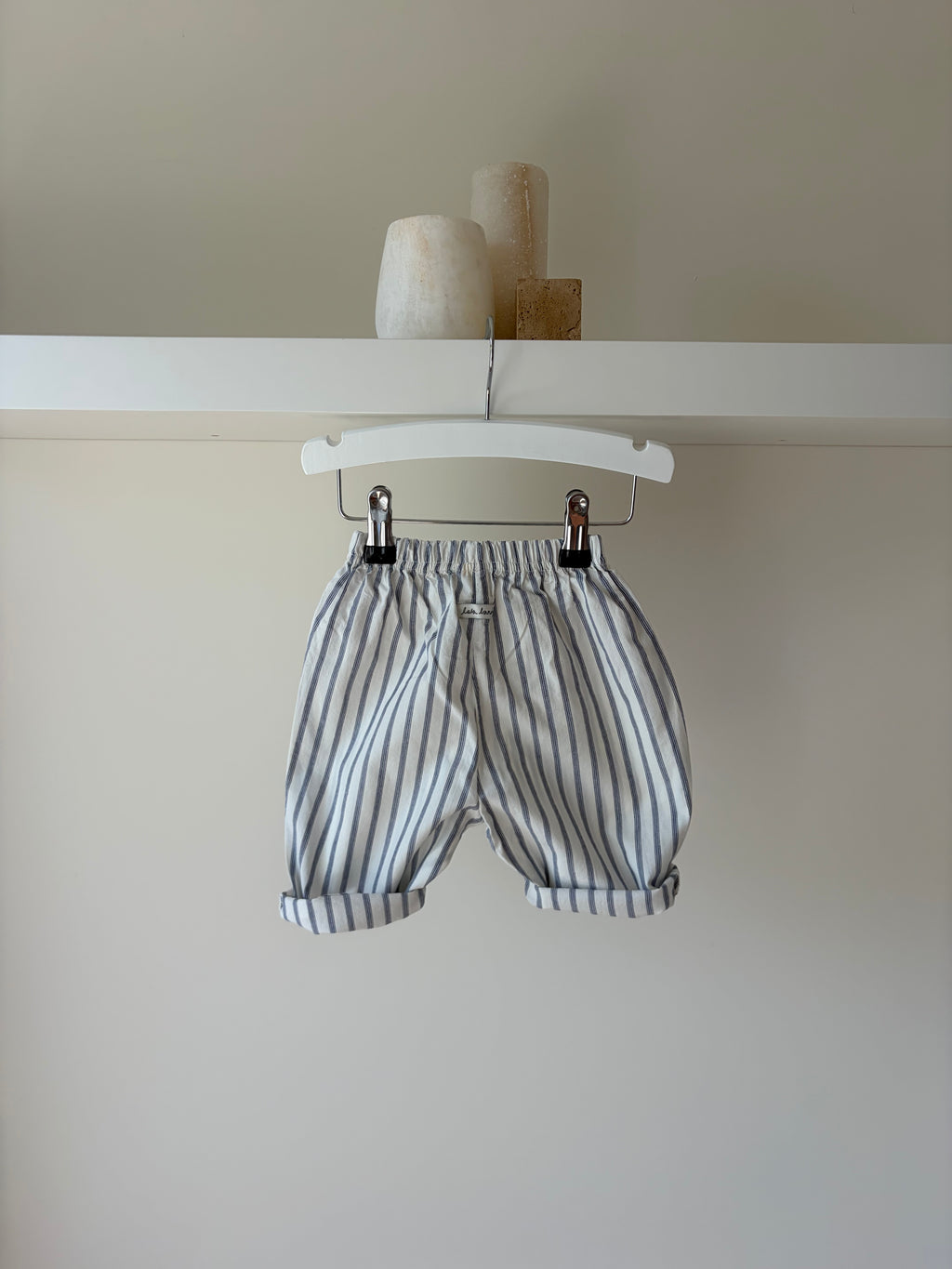 Gestreepte broek - blauw