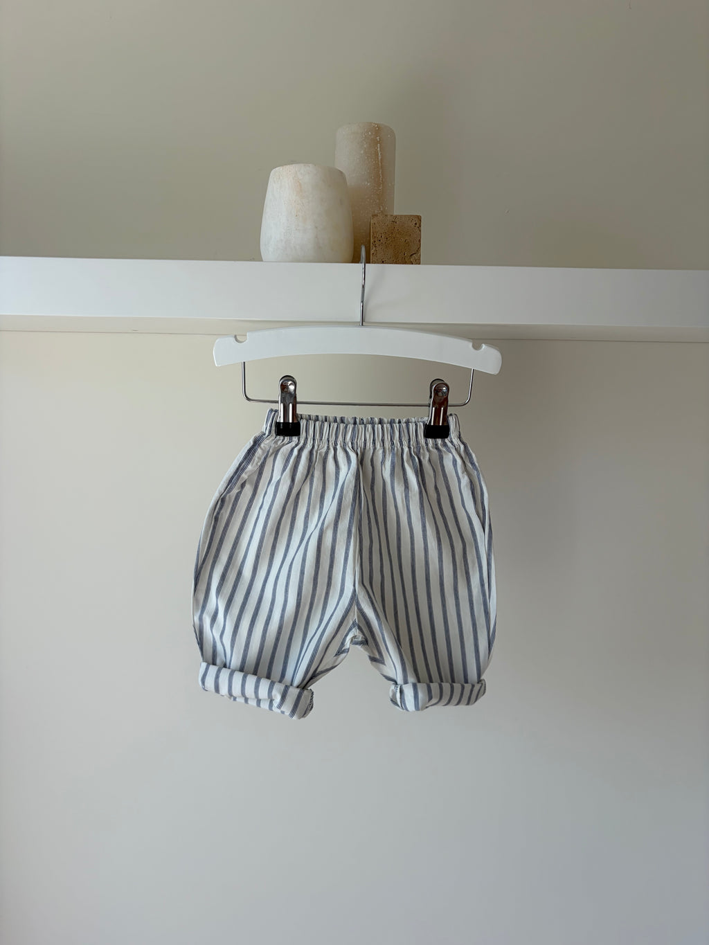 Gestreepte broek - blauw