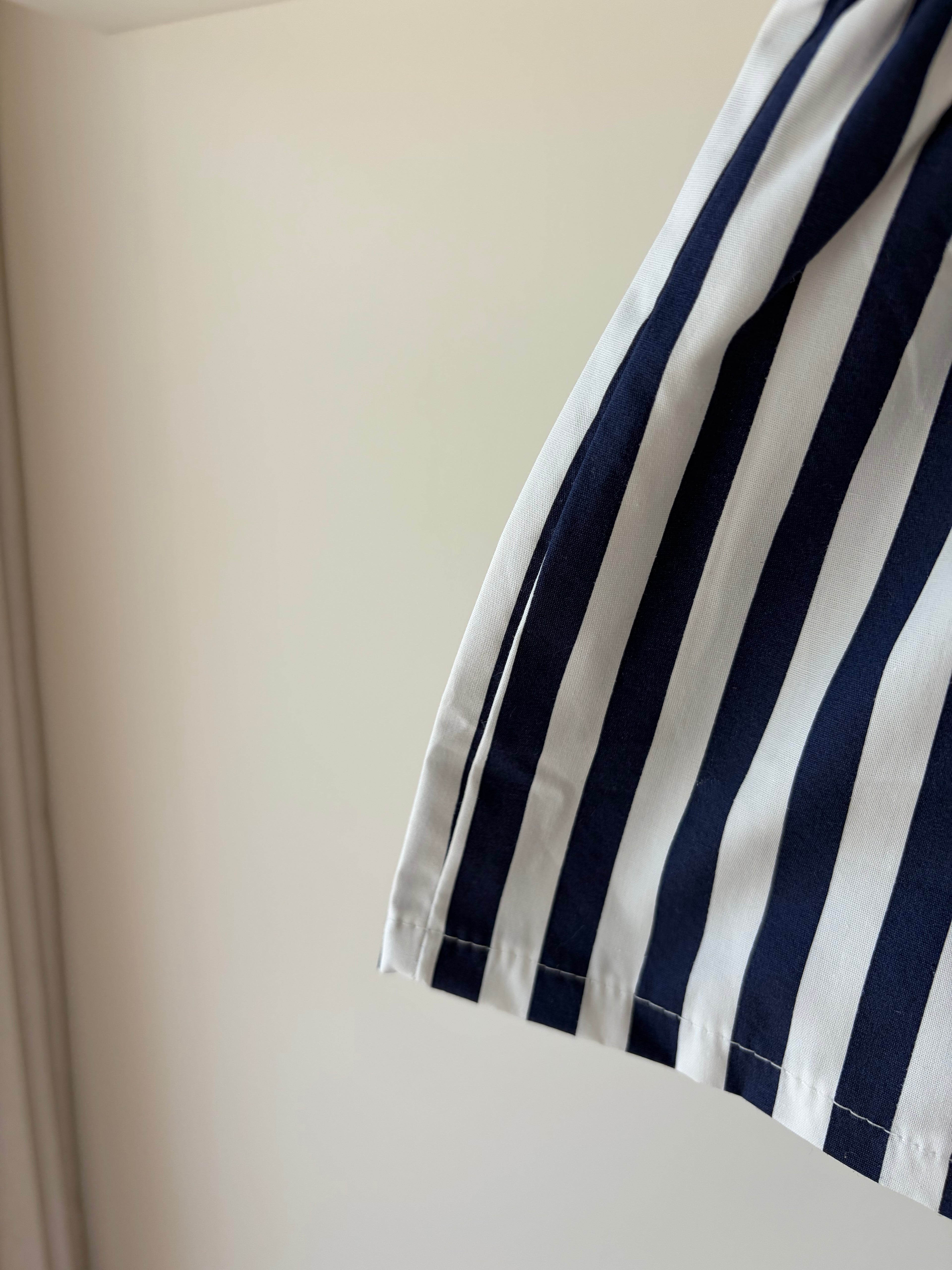 Gestreept broekje - blauw & wit