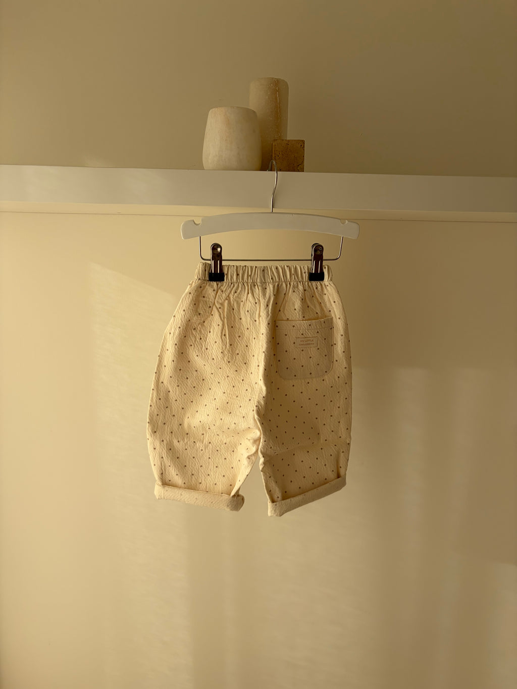 Bolletjes broek - crème