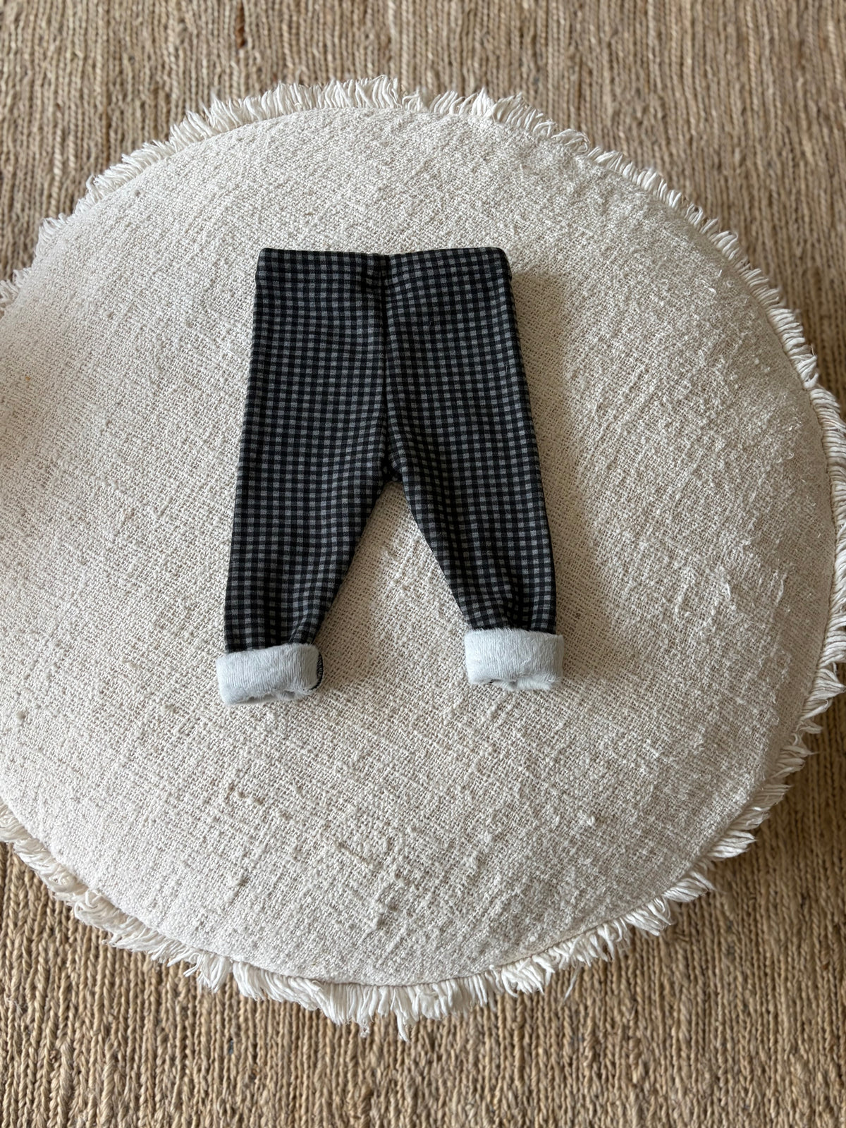 Bébé fleece check pants