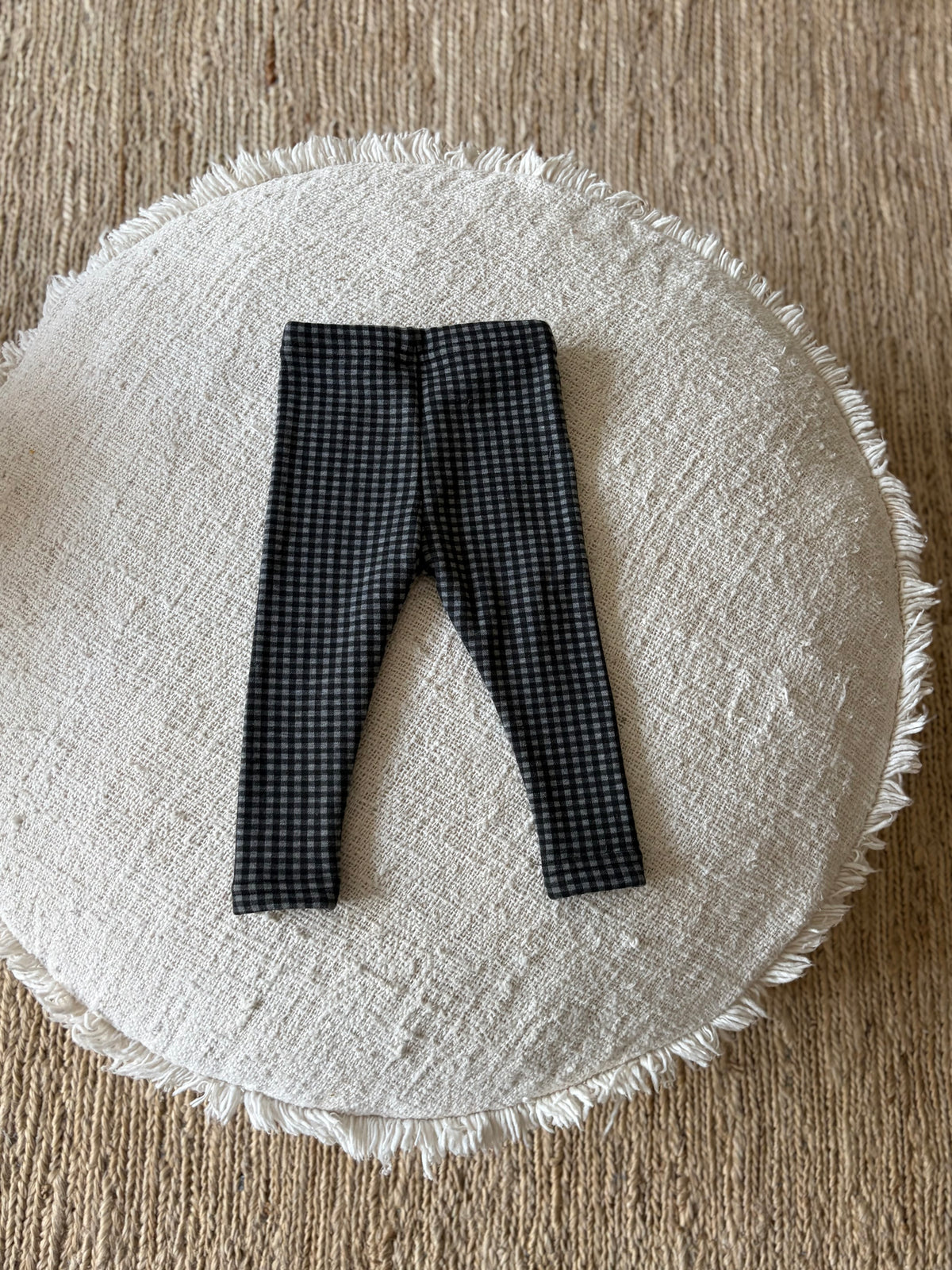 Bébé fleece check pants