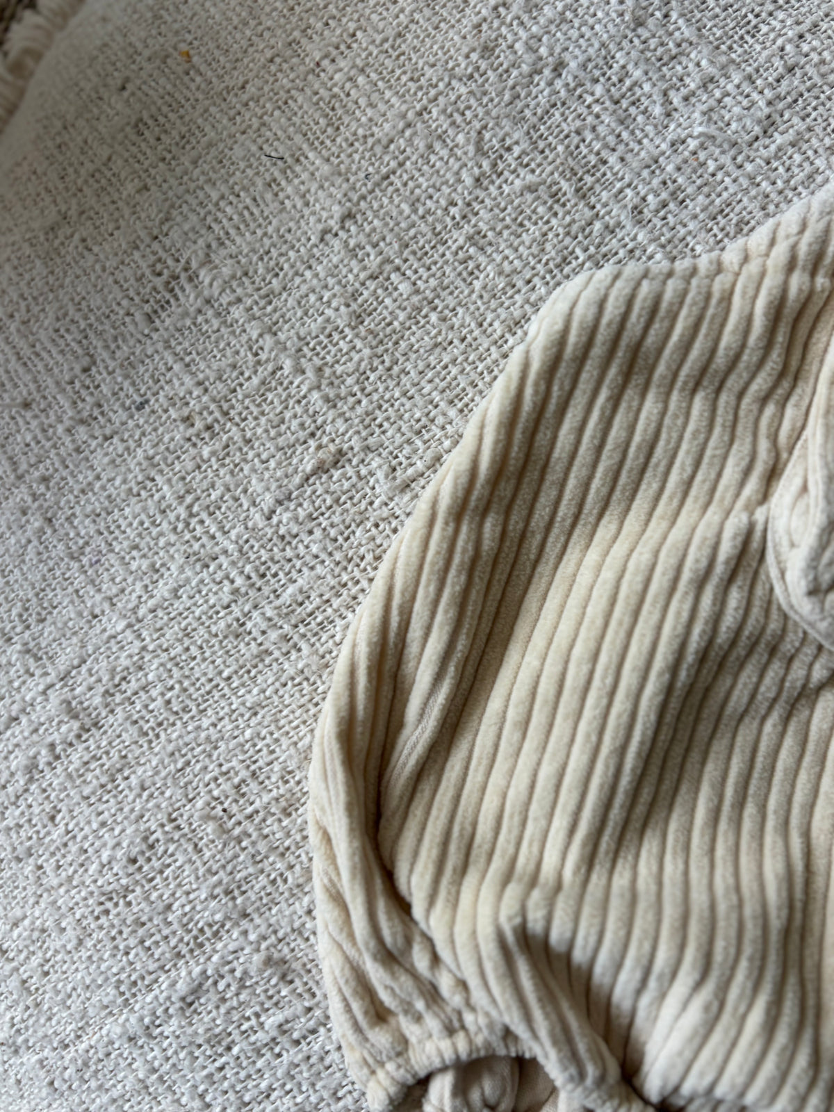 Baby corduroy romper