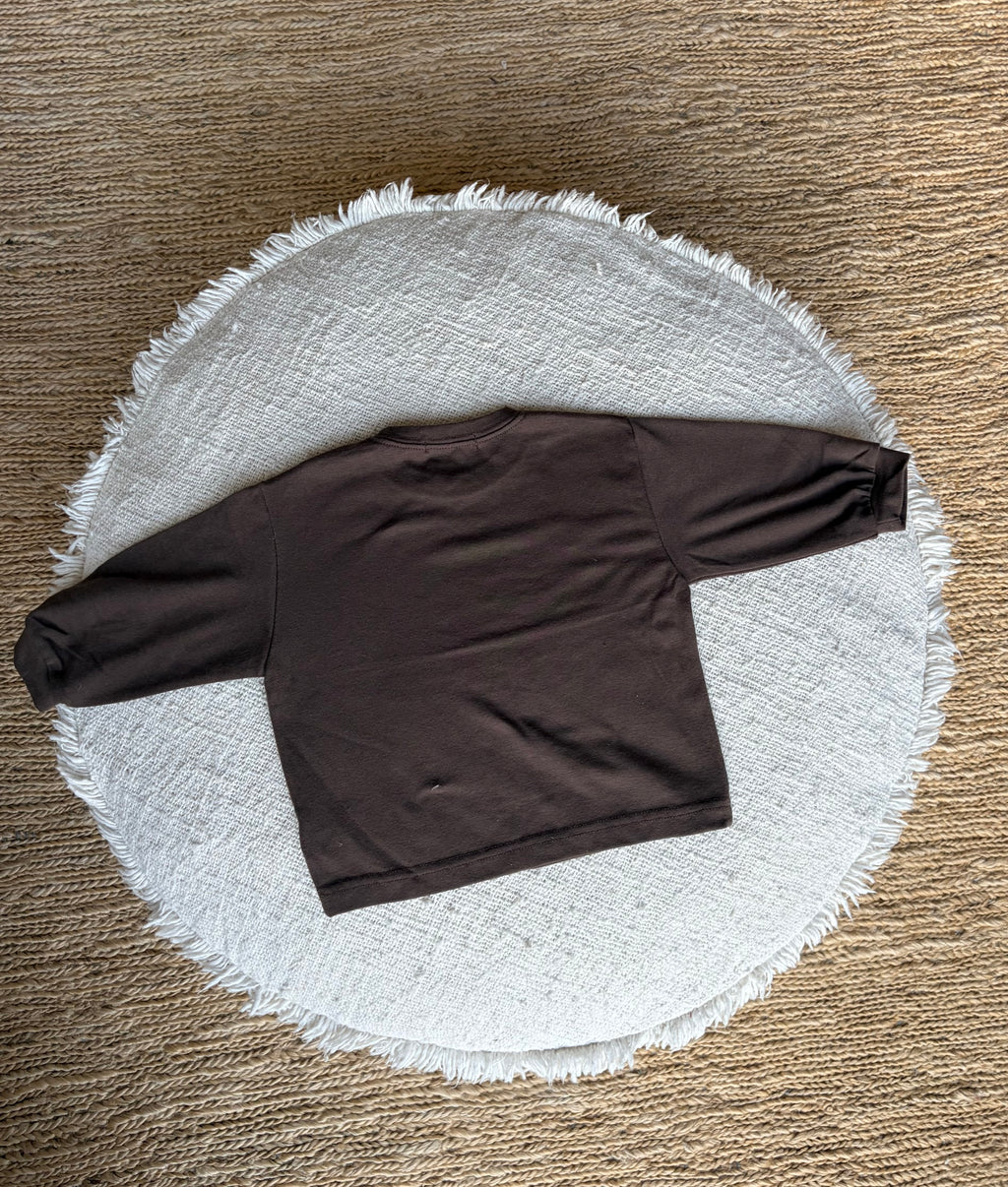 Brown baby longsleeve