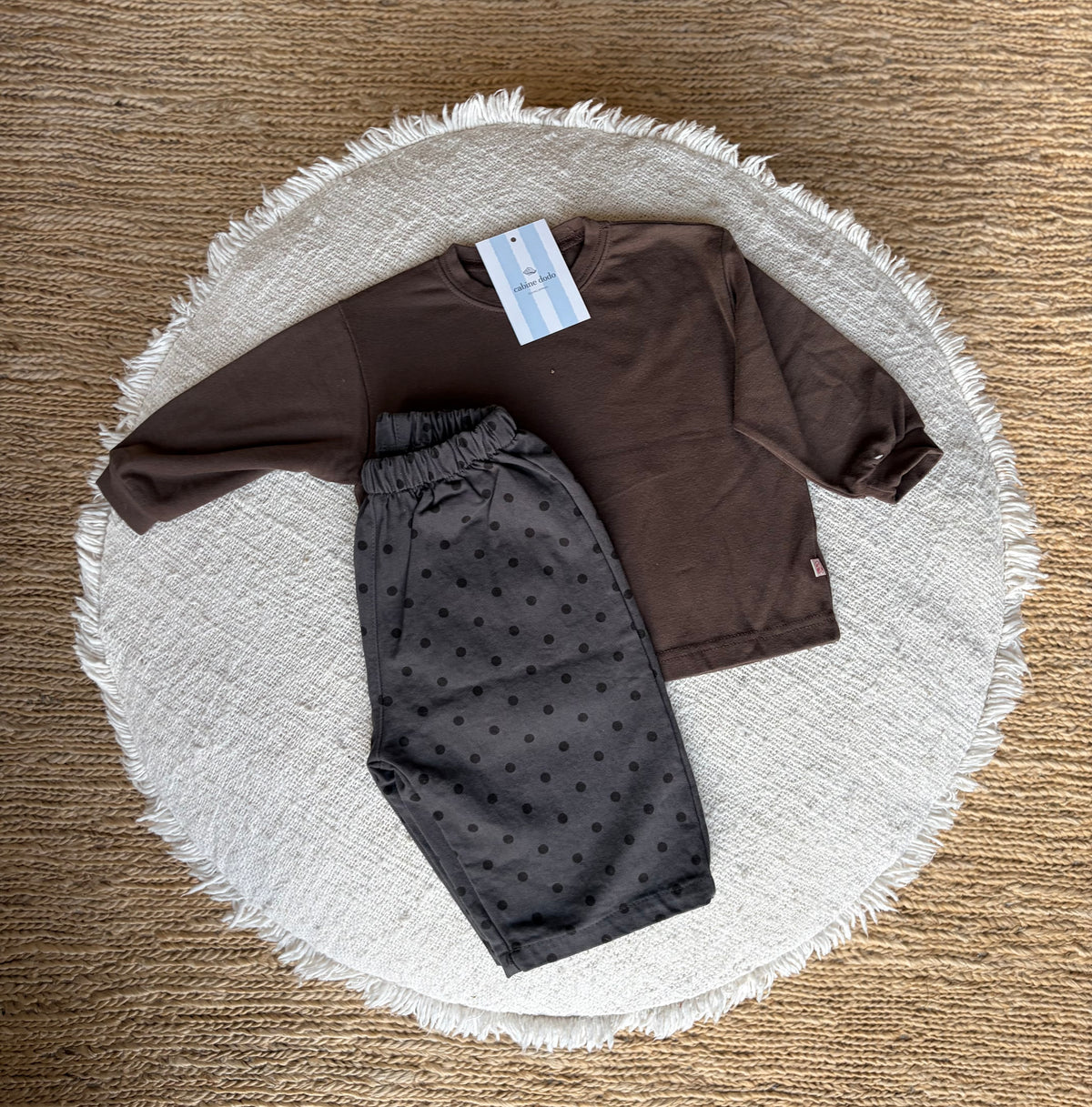 Brown baby longsleeve