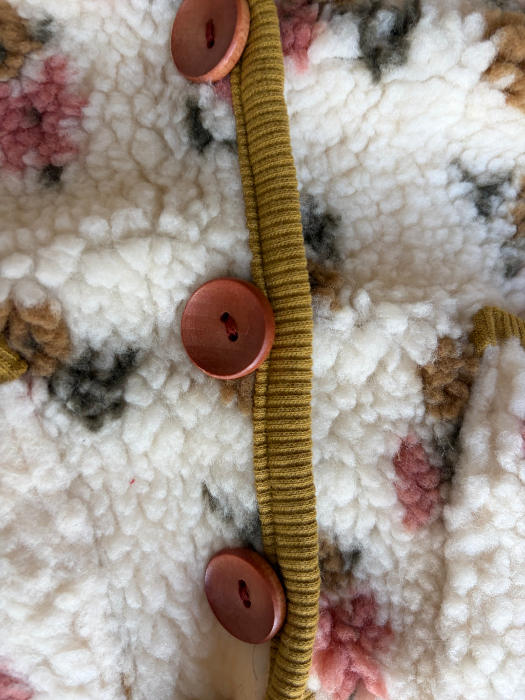 Teddy flower jacket