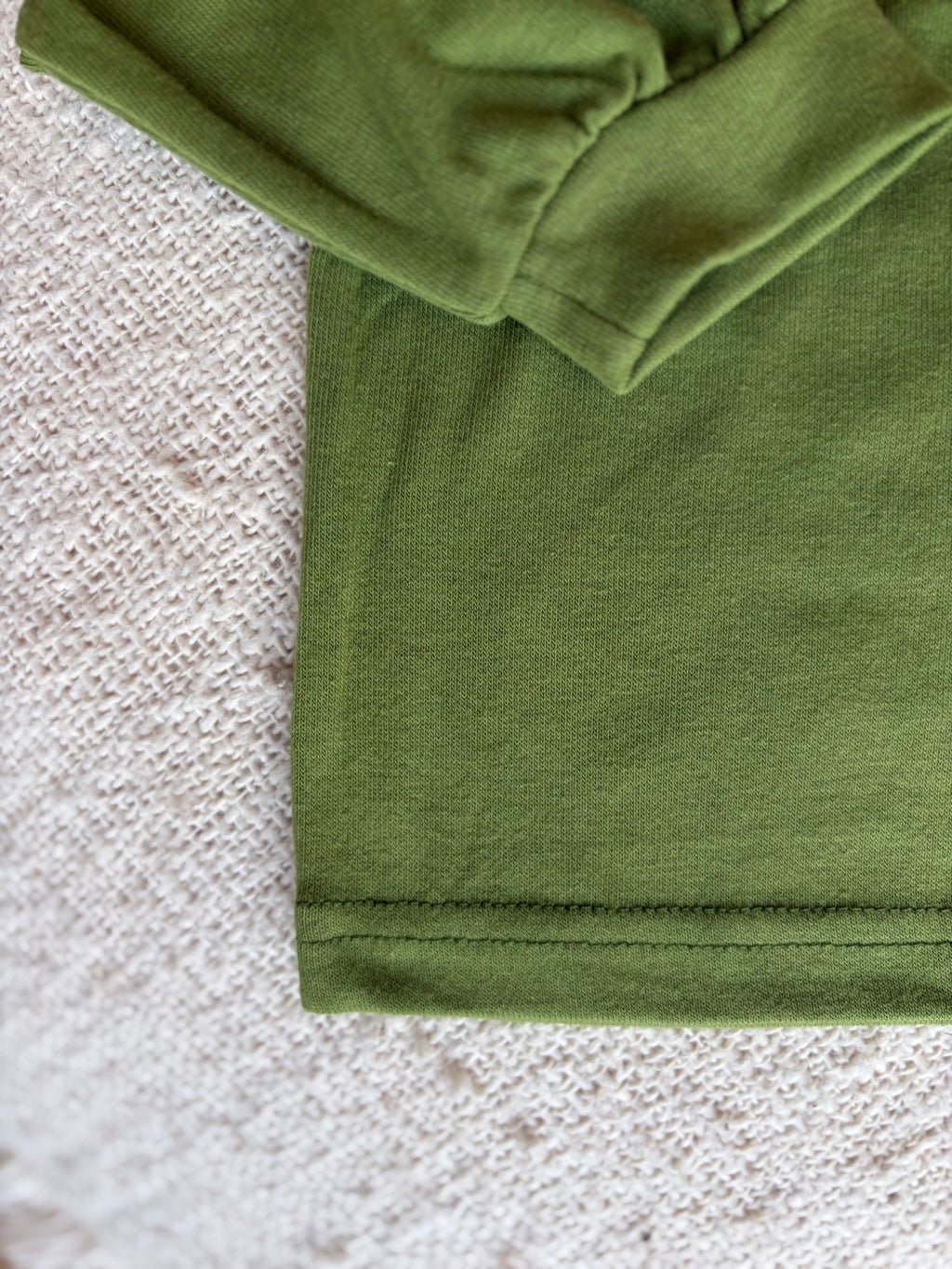 Green baby longsleeve