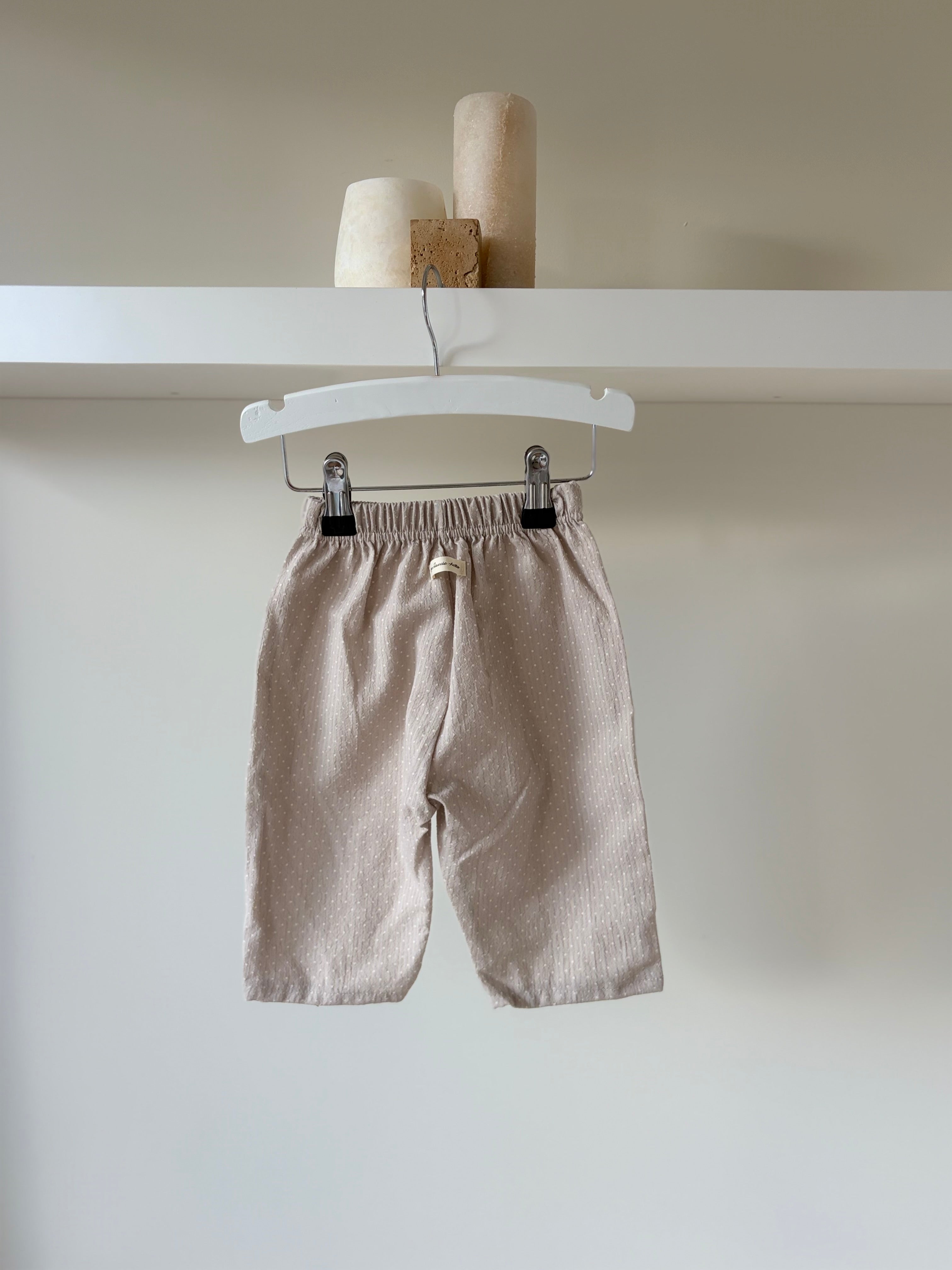 Bolletjes baby broek 