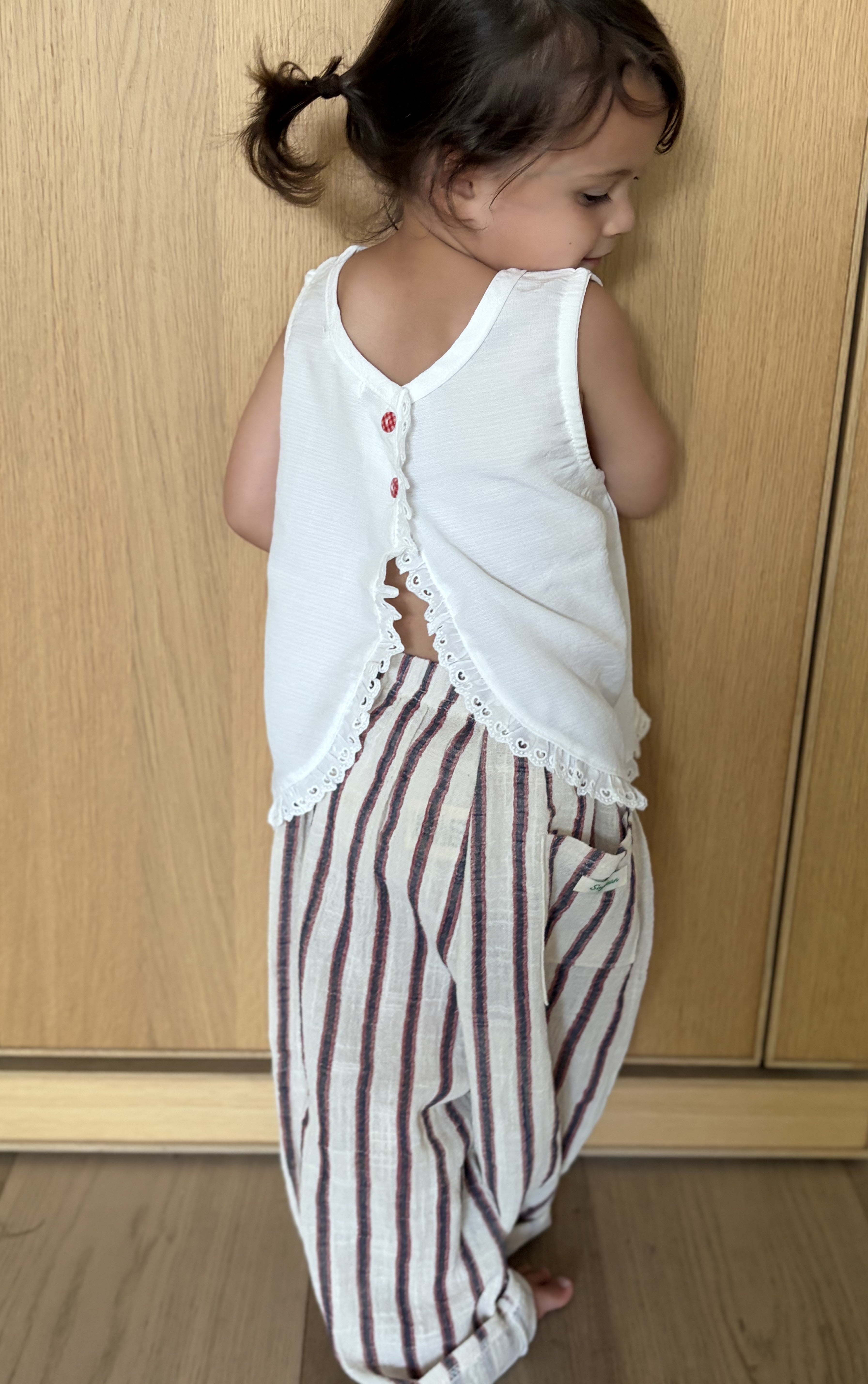 Le Sable gestreepte broek