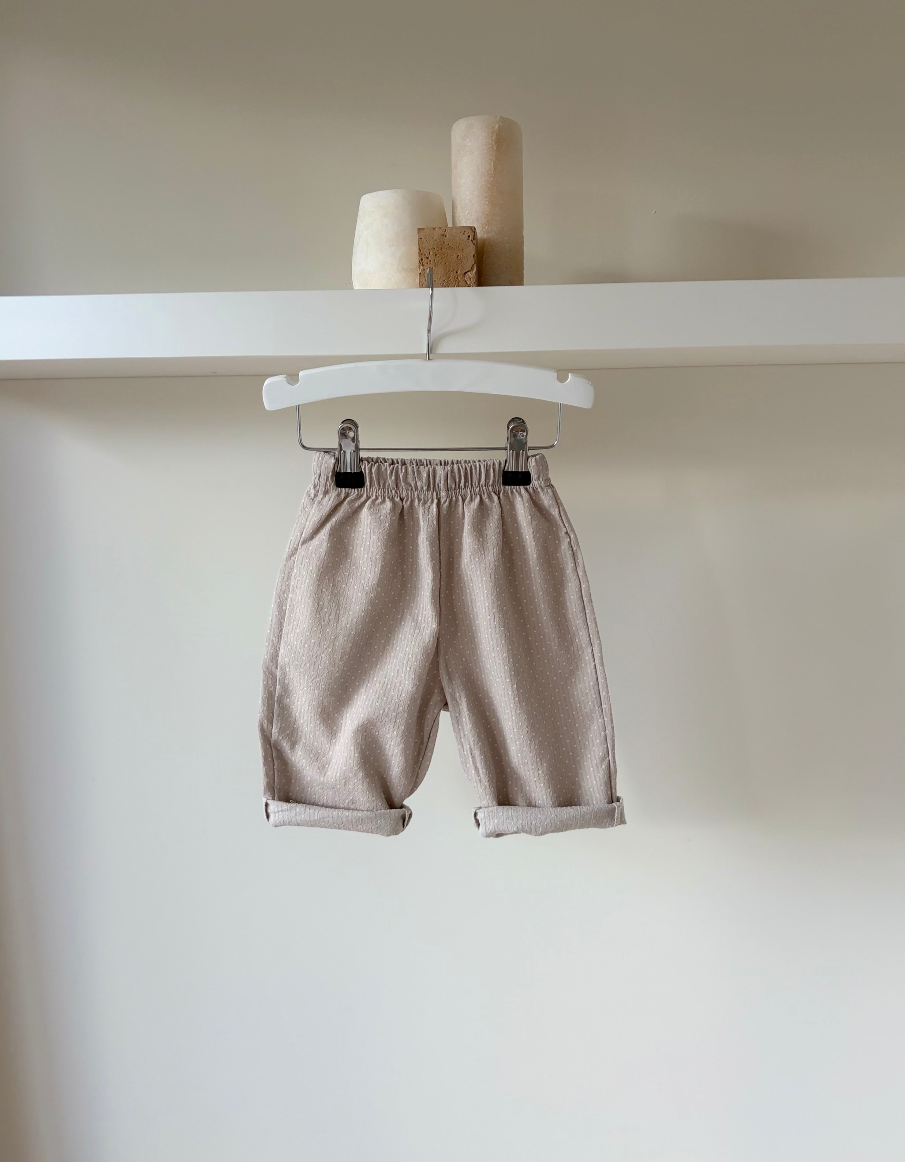 Bolletjes baby broek 