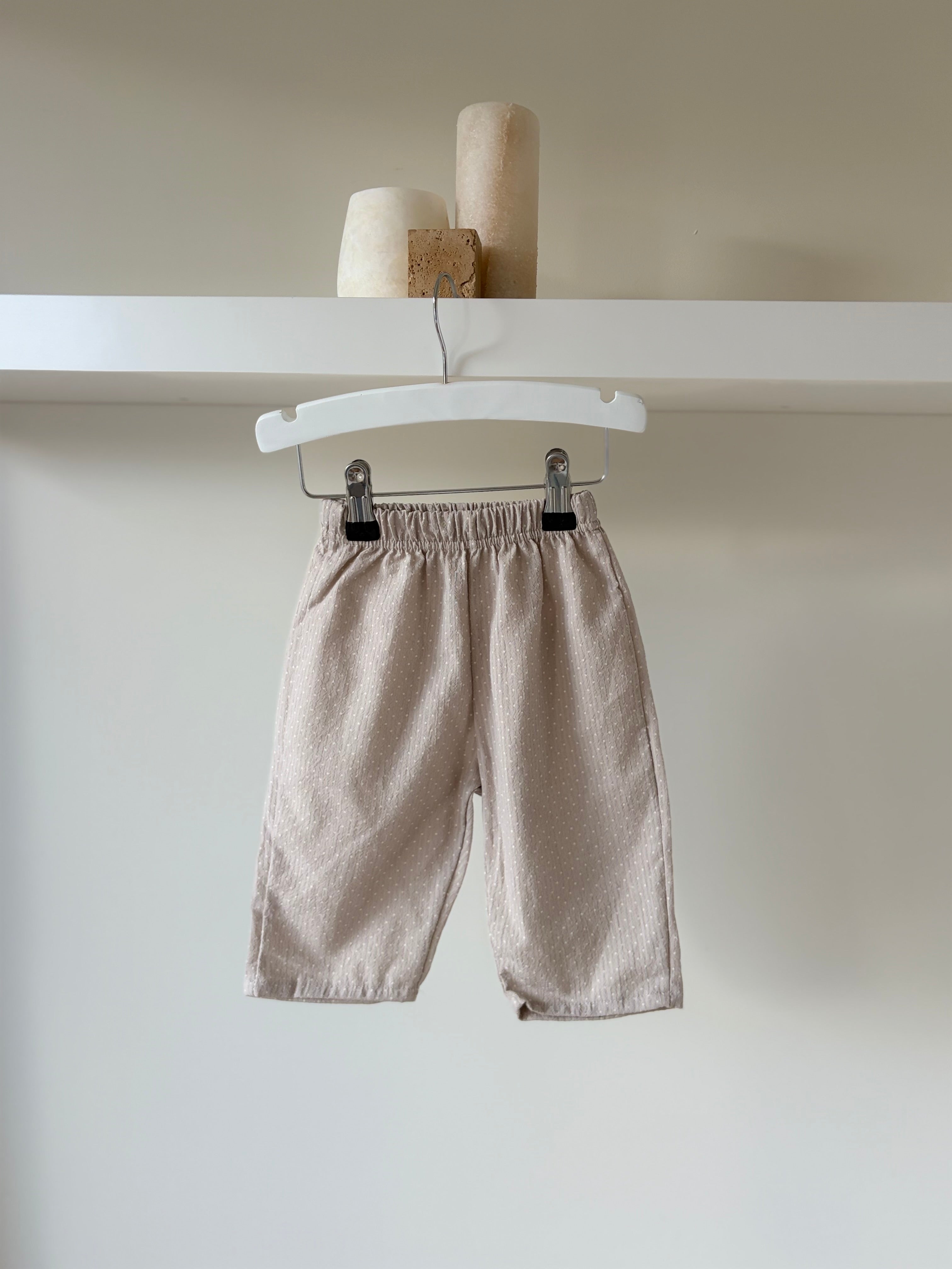 Bolletjes baby broek 