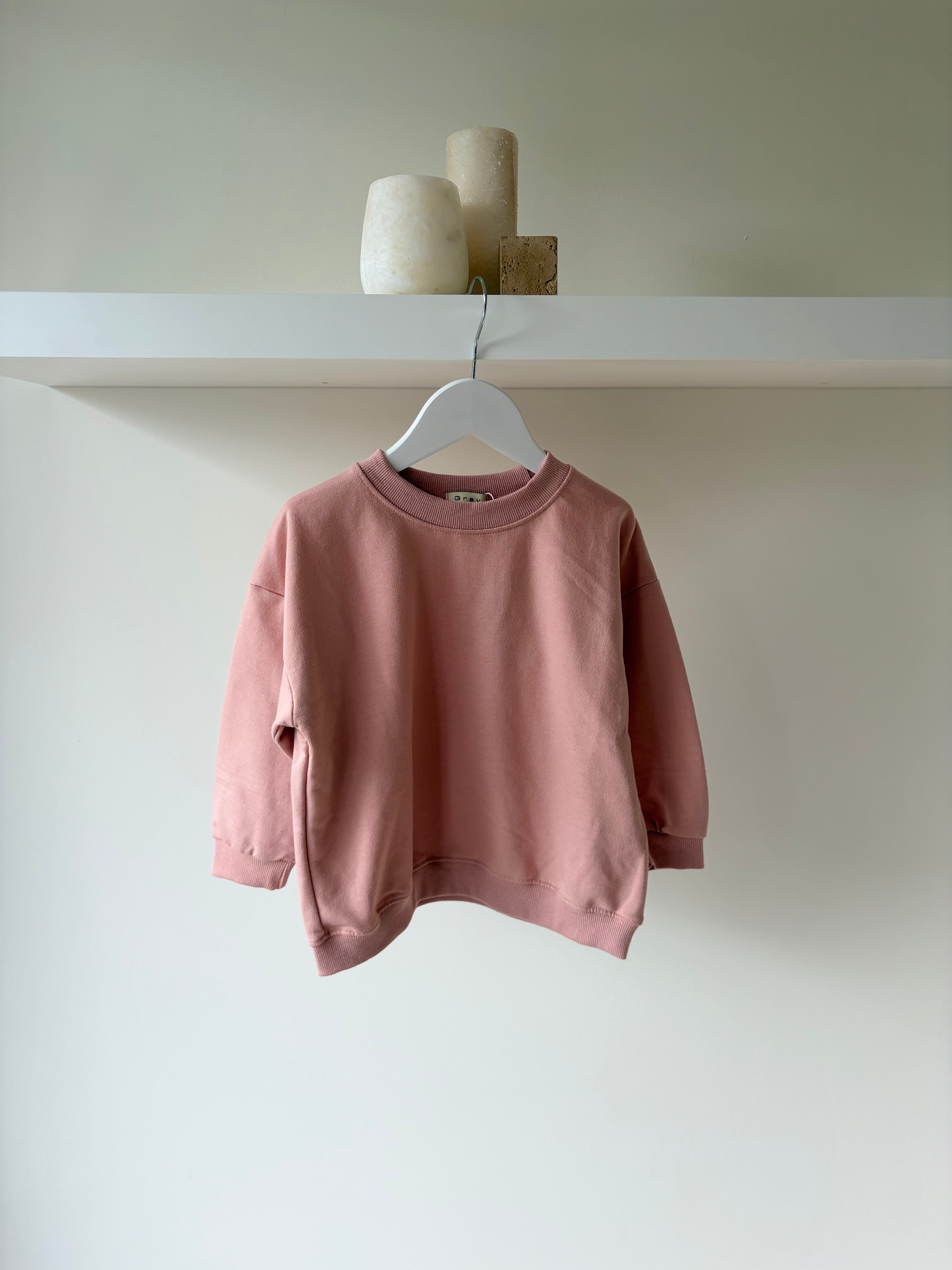 Oversized sweater - grijs