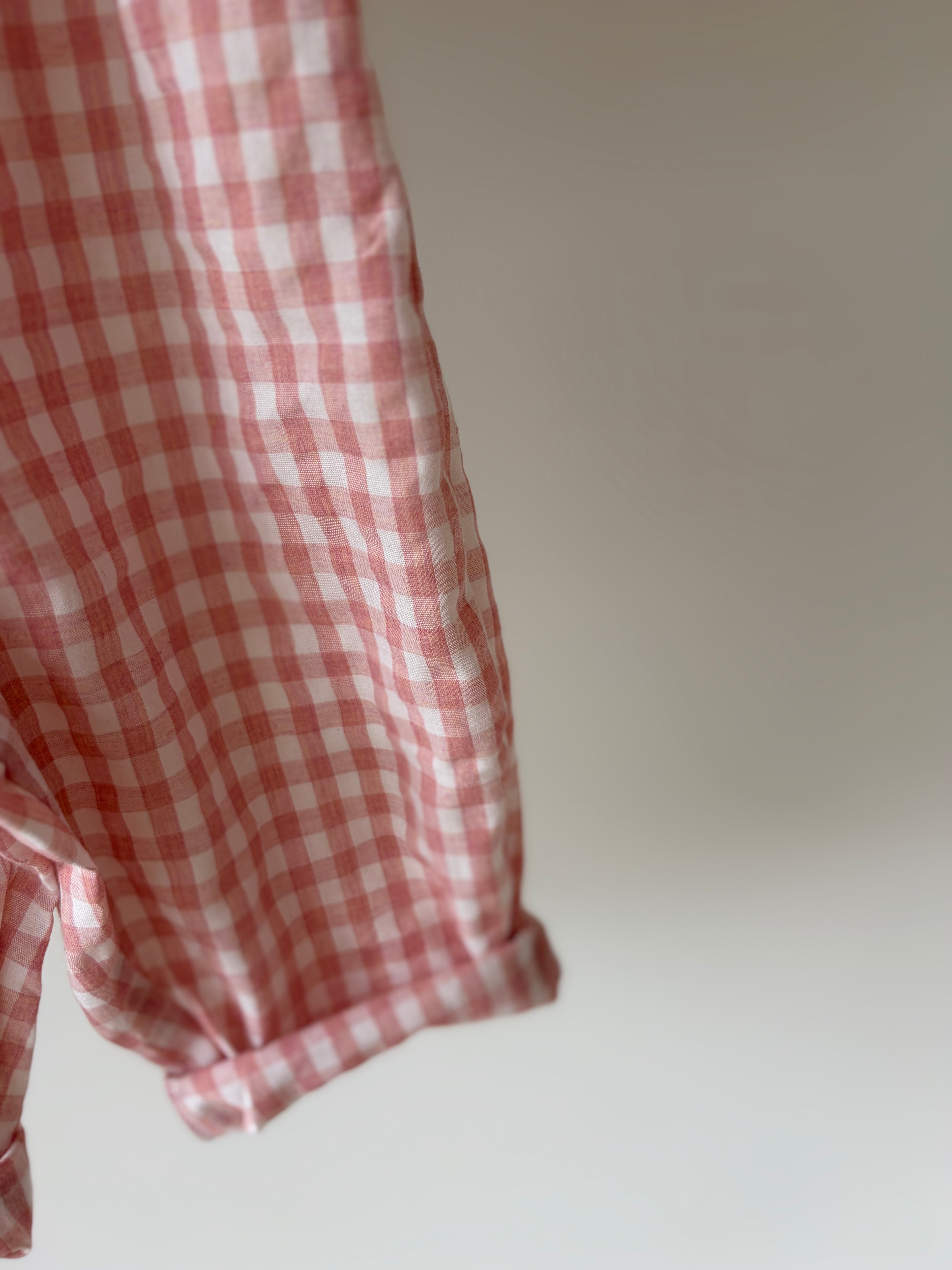 Camille geruite baby broek
