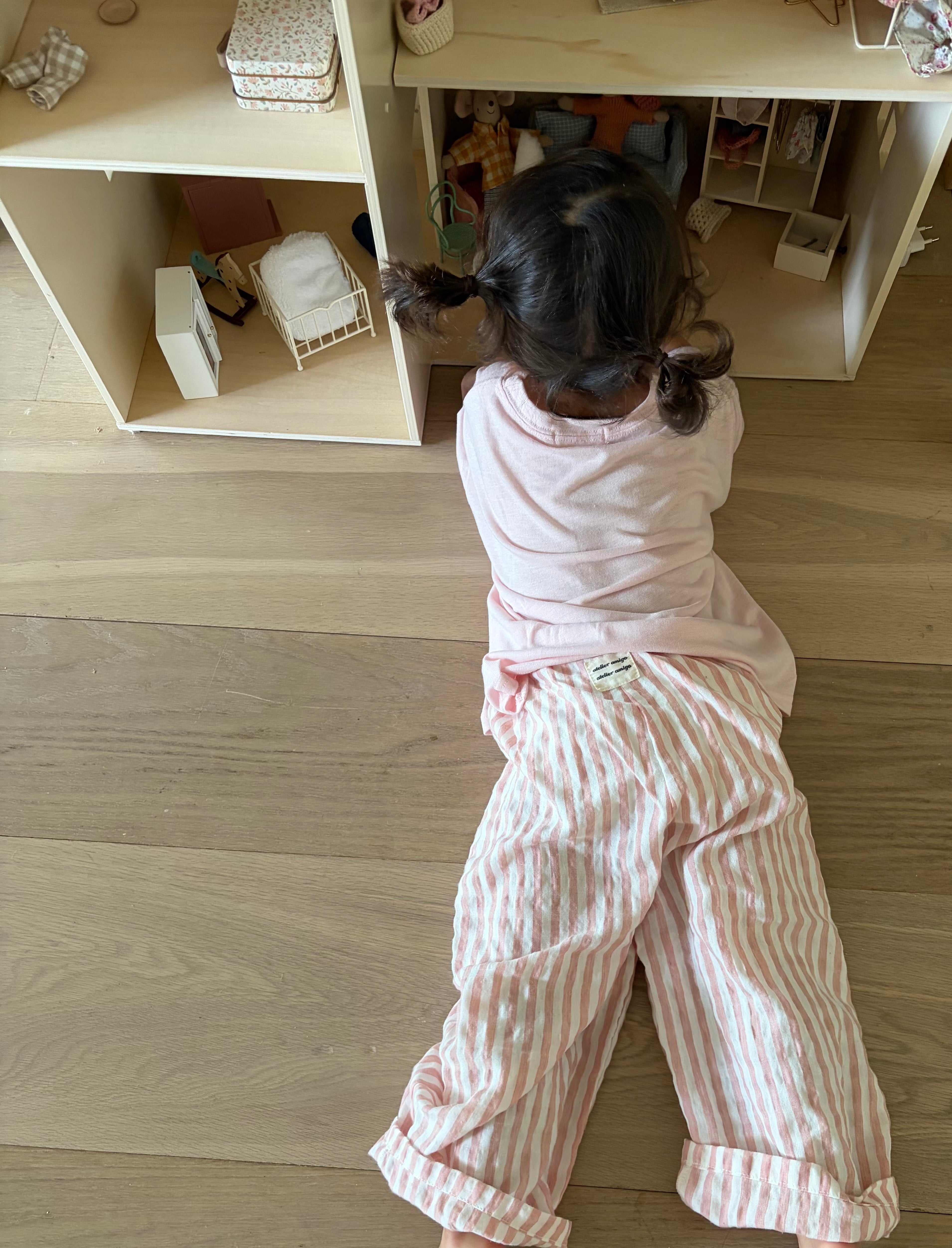 Noé baggy gestreepte broek